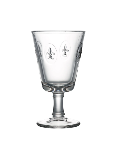 6 verres à vin Fleur de Lys La Rochère