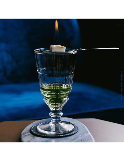 Coffret de 2 verres à absinthe avec cuillère La Rochère dégustation