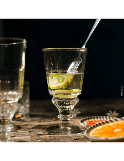 6 verres à absinthe La Rochère