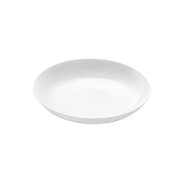 6 assiettes creuses Modulo blanc DEGRENNE 20cm