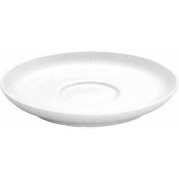 6 soucoupes à café Plissé Pillivuyt en porcelaine - choix n°2