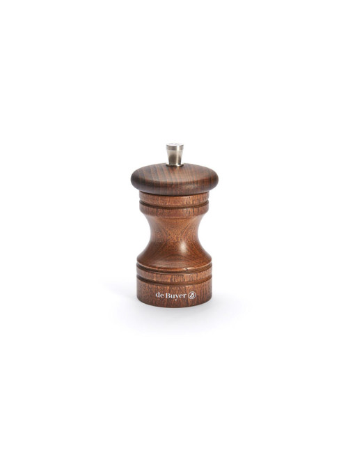Moulin à poivre Paso De Buyer 10cm en bois - 4 coloris