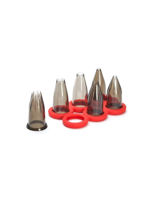 Coffret de 6 douilles classiques De Buyer pour Le Tube