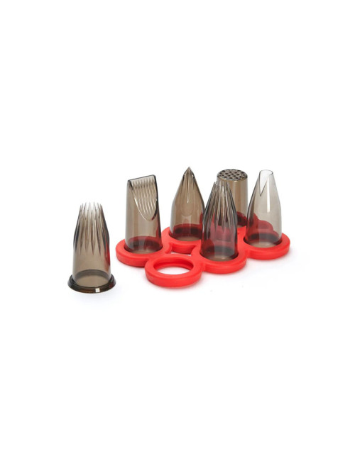 Coffret de 6 douilles créatives De Buyer pour Le Tube