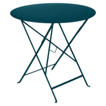 Table bistro pliante ronde Fermob en acier 77cm - 24 coloris