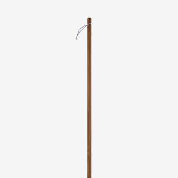Manche à balais en bois brut Andrée Jardin 130cm - 2 modèles frêne ou hêtre