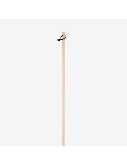 Manche à balais en bois brut Andrée Jardin 130cm - 2 modèles frêne ou hêtre