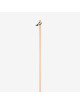 Manche à balais en bois brut Andrée Jardin 130cm - 2 modèles frêne ou hêtre