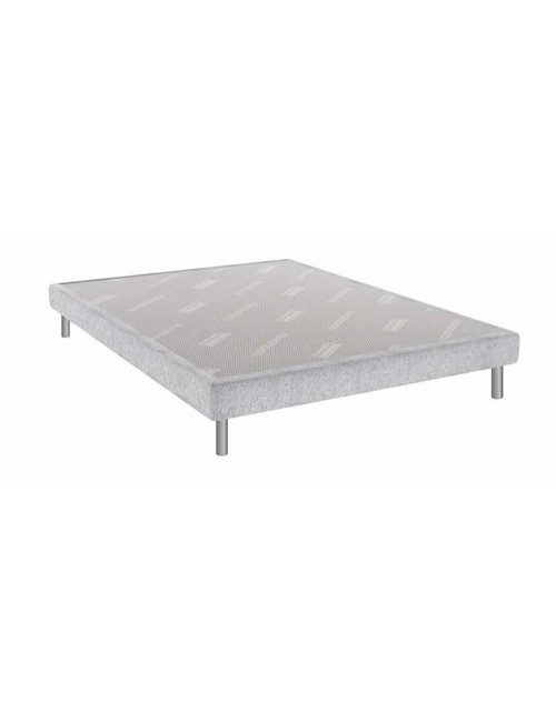 Ensemble Heveane Dunlopillo matelas sommier lattes fixes - 8 tailles