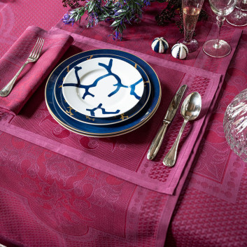 4 sets de table Palais Vénitien coton Le Jacquard Français - 3 coloris