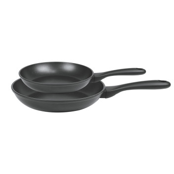 Set batterie Cristel Cookway 2 poêles fixes 24 28cm