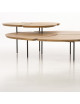 Table basse Miss Trèfle Airborne chêne - 3 dimensions