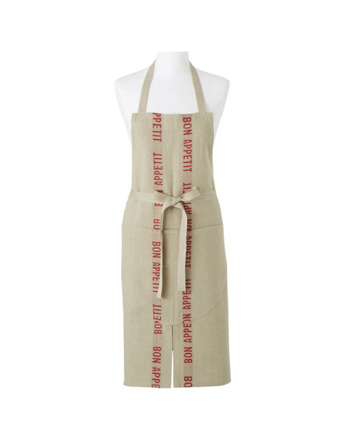 Tablier Charvet en 100% lin Bon Appétit Lin - 5 coloris