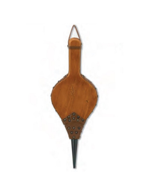 Soufflet marron clair Reignoux L.54cm pour cheminée S 319