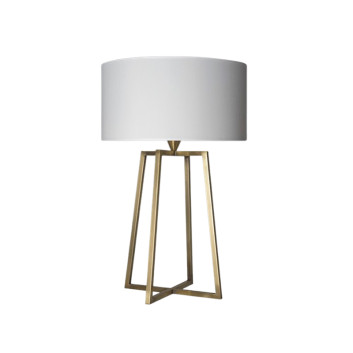 Lampe à poser en laiton L176 Casadisagne - 2 coloris