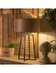 Lampe à poser en laiton L176 Casadisagne - 2 coloris