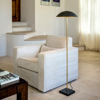 Lampadaire en laiton LD93 Casadisagne - 2 coloris