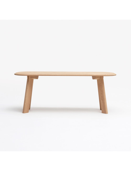 Banc Parati Drugeot Manufacture chêne massif - 2 teintes 3 tailles