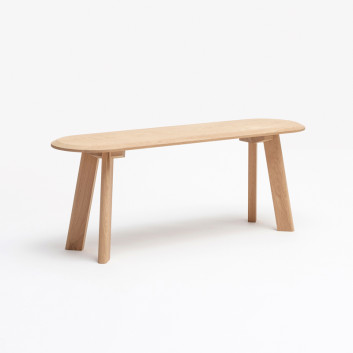 Banc Parati Drugeot Manufacture chêne massif - 2 teintes 3 tailles
