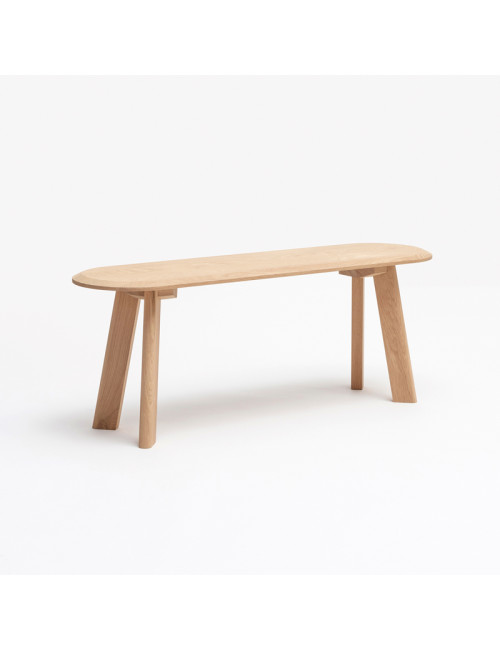 Banc Parati Drugeot Manufacture chêne massif - 2 teintes 3 tailles