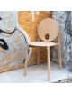 Chaise Hélio Drugeot Manufacture chêne massif - 4 modèles 2 finitions