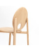 Chaise Hélio Drugeot Manufacture chêne massif - 4 modèles 2 finitions