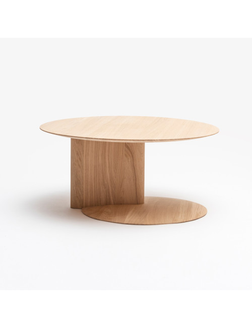 Table basse Essephe Drugeot Manufacture chêne massif - 2 finitions
