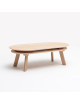 Table basse Parati Drugeot Manufacture chêne massif - 2 finitions 14 coloris