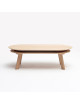 Table basse Parati Drugeot Manufacture chêne massif - 2 finitions 14 coloris