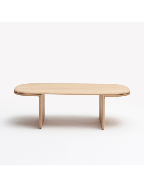 Table basse Téhème Drugeot Manufacture chêne massif - 2 finitions