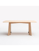 Table à manger fixe ou extensible Farfalla Drugeot Manufacture - 2 finitions 2 tailles