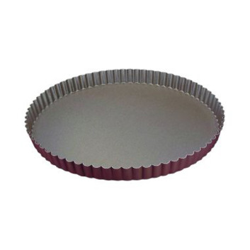 Tourtière GOBEL ronde cannelée anti-adhérente 26cm