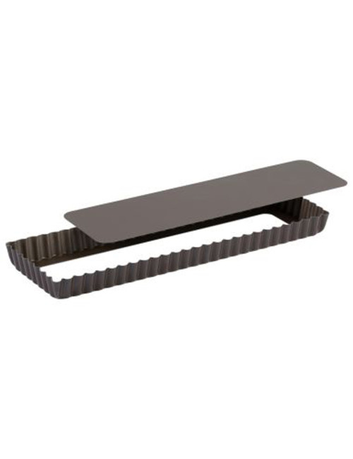 Moule à tarte maison GOBEL cannelé antiadhérent 35cm