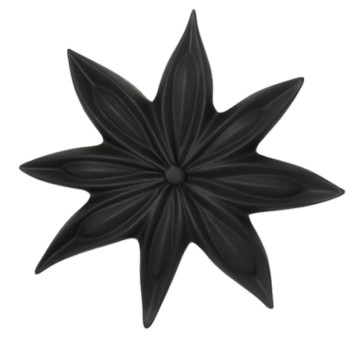 Fleur d'anis Janis Monochromic décoration murale Mistral