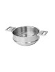 Cuit-vapeur universel Cristel Strate amovible en inox - 2 tailles