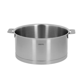 Faitout Cristel Strate en inox amovible - 3 tailles