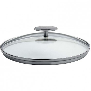 Couvercle en verre Platine Cristel - 15 tailles