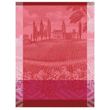 Torchon Vignoble Le Jacquard Français en coton - 3 coloris