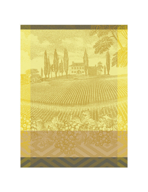 Torchon Vignoble Le Jacquard Français en coton - 3 coloris