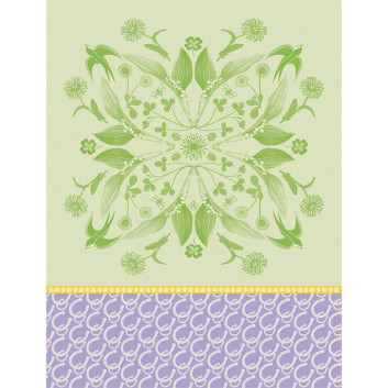 Torchon Porte bonheur Le Jacquard Français en coton