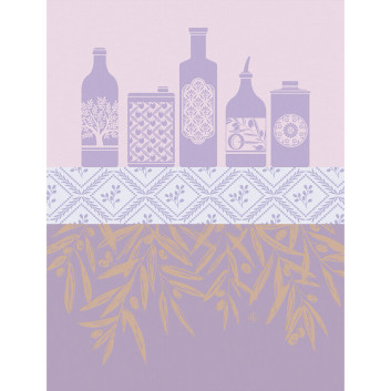 Torchon Huiles Provençales Le Jacquard Français en coton - 3 coloris