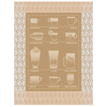 Torchon Barista Le Jacquard Français en coton - 3 coloris