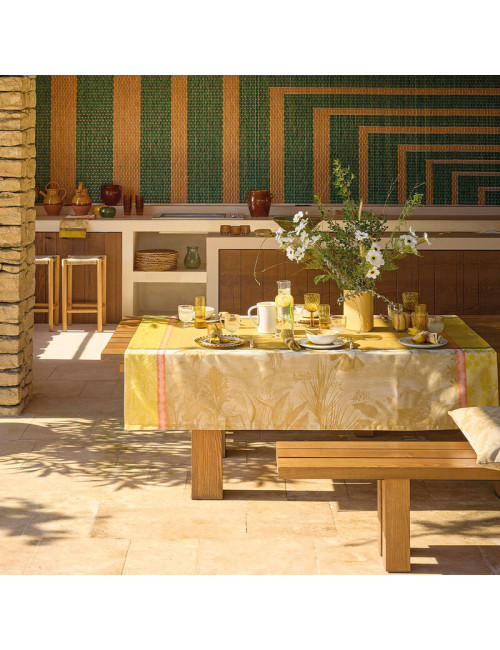 Nappe enduite Sinharâja Le Jacquard Français - 3 coloris 6 tailles