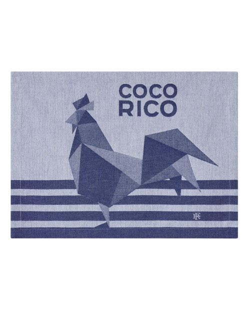Lot de 2 sets de table Coco-Rico Elysée Le Jacquard Français - 2 coloris