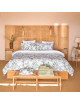 Housse de couette Jardin d'Eden Le Jacquard Français coton - 2 coloris 2 dimensions