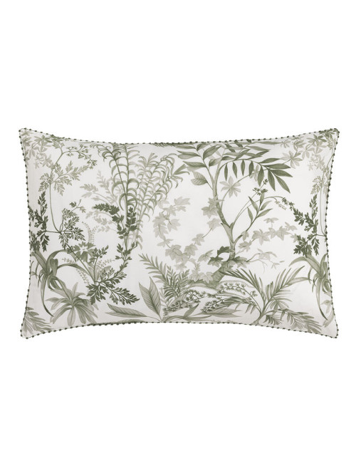 2 taies d'oreiller Jardin d'Eden Le Jacquard Français coton - 2 coloris 2 dimensions