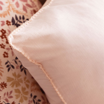 2 taies d'oreiller Eclat Le Jacquard Français coton - 3 coloris 2 dimensions