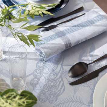 4 serviettes de table À l'orangerie lin Le Jacquard Français lin - 3 coloris