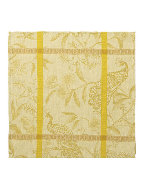 4 serviettes de table À l'orangerie lin Le Jacquard Français lin - 3 coloris
