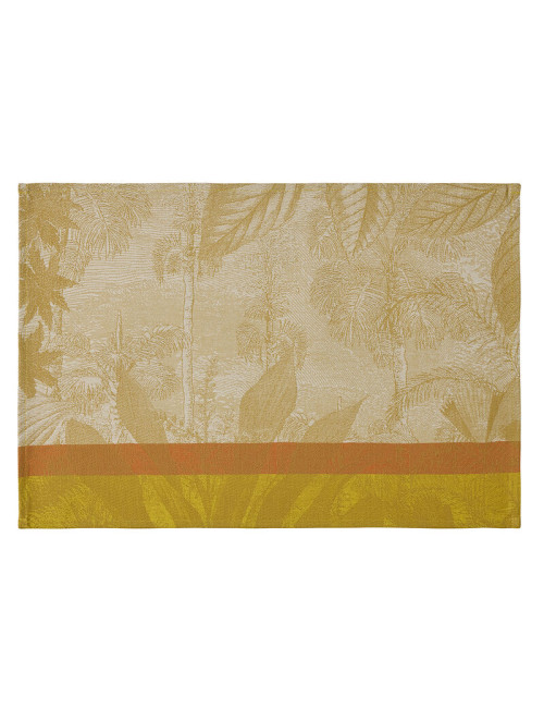 4 sets de table antitache Sinharâja coton Le Jacquard Français - 3 coloris
